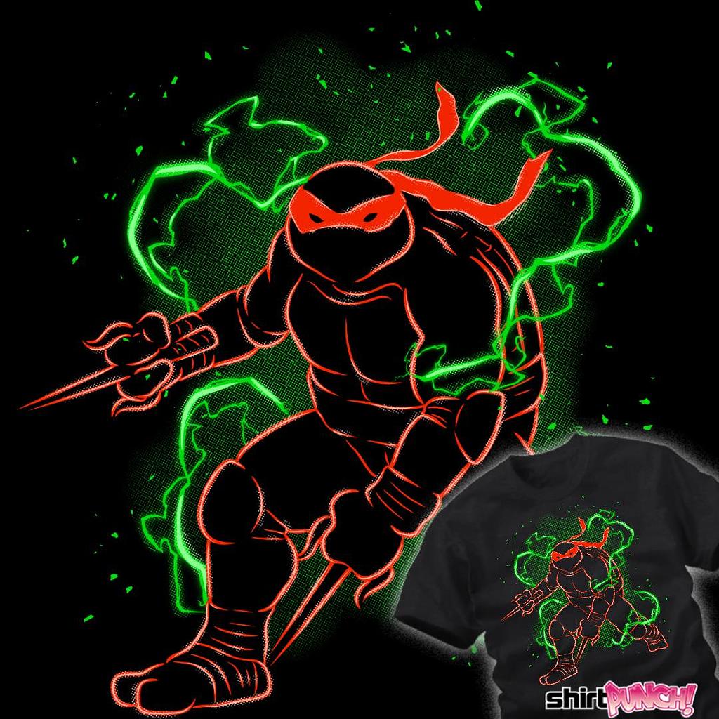 ShirtPunch: Raph Electric Neon