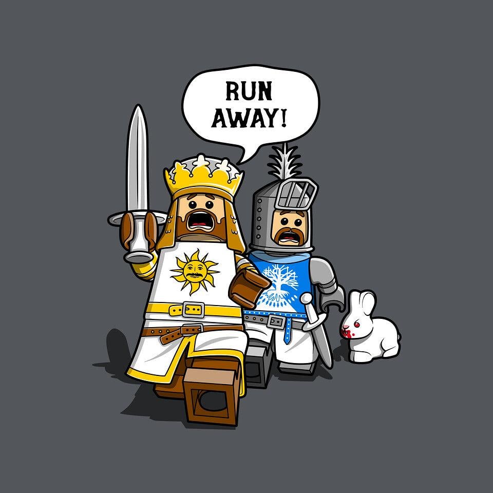 TeeFury: Run Away