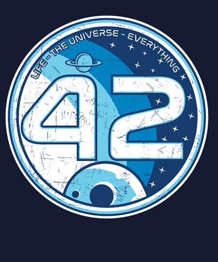 Qwertee: 42— the answer
