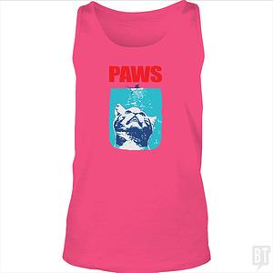 Graphic for Paws Parody Tank Top
