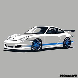 Graphic for Speedy Side Up Blue