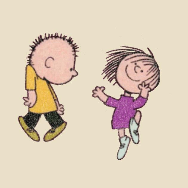TeePublic: Vintage-Peanuts-Charlie-Brown-Dance
