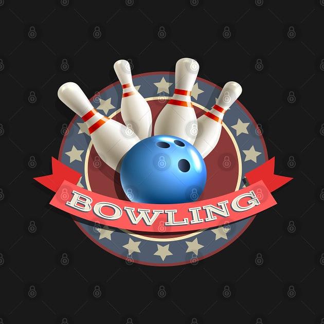 TeePublic: Bowling