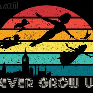 Graphic for Never Grow Up Vintage