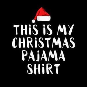 Graphic for This Is My Christmas Pajama Hoodie