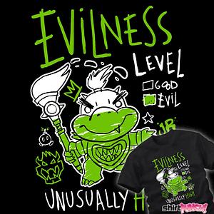 Graphic for Evilness Levels