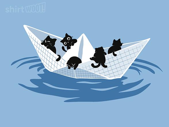 Woot!: Cat Paper Boat