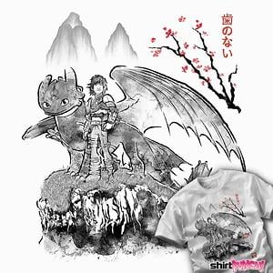 Graphic for Toothless Sumi-e