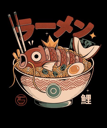 Qwertee: Sushikarp Noodles