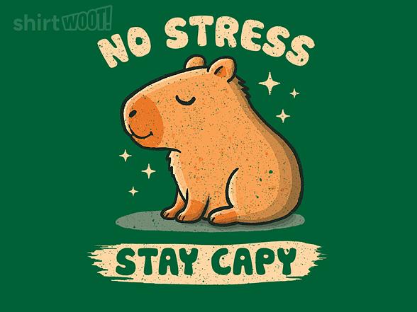 Woot!: No Stress, Stay Capy