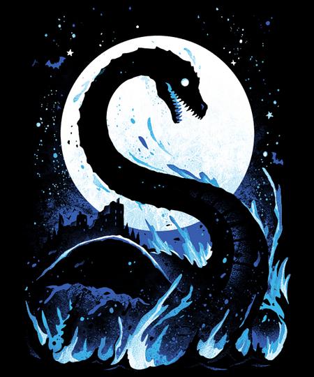 Qwertee: Nessie the Loch Ness Monster
