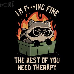 Graphic for The Rest of You Need Therapy