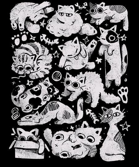 Qwertee: Fluffy Overload