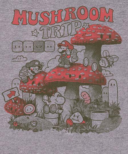 Qwertee: Mushroom Trip