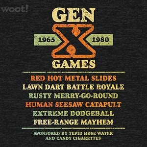 Graphic for The Gen X Games