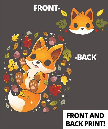 Qwertee: Fox Autumn