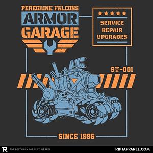 Graphic for Peregrine Falcons Armor Garage