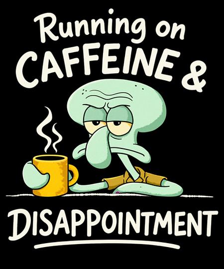 Qwertee: Running on caffeine &